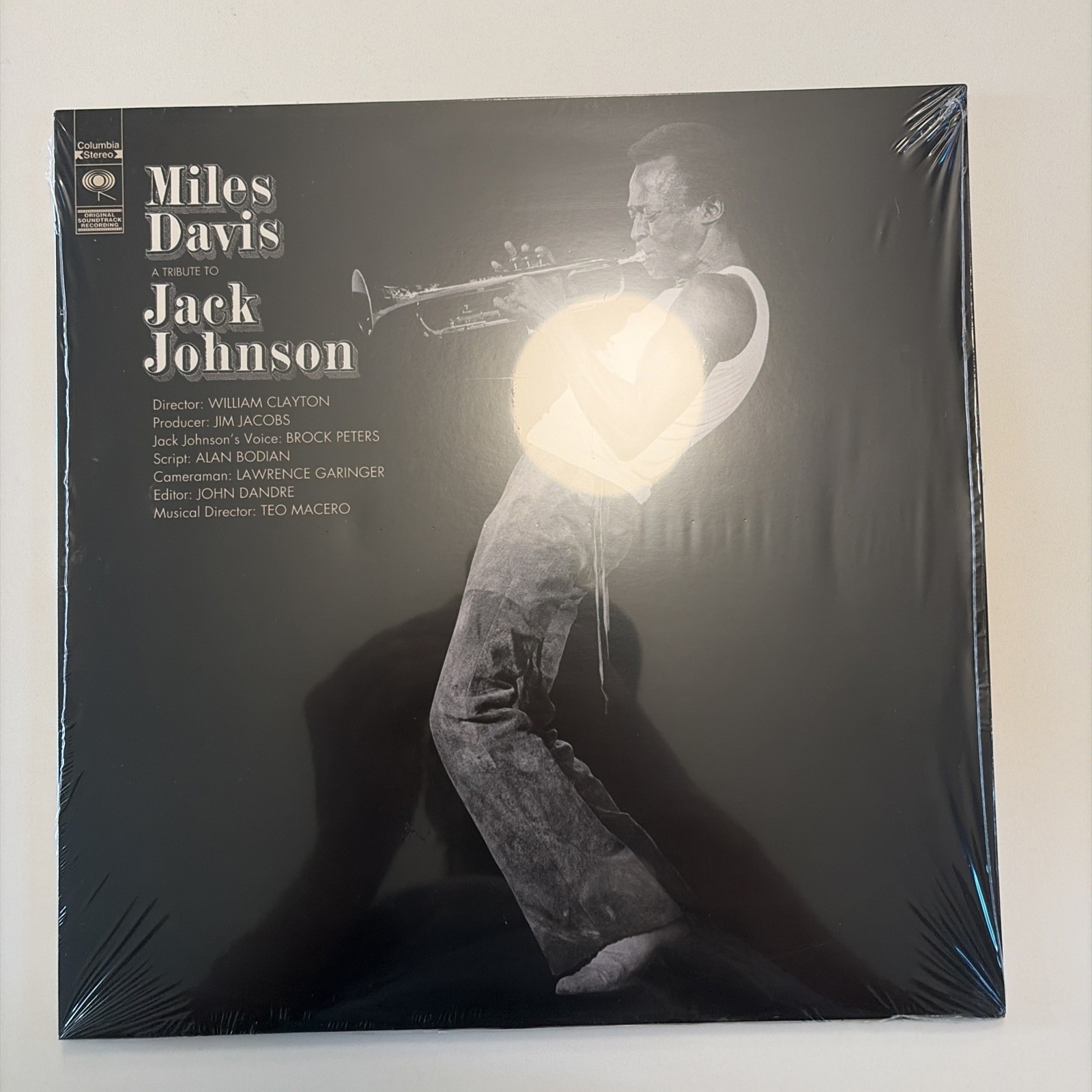 Miles Davis – A Tribute to Jack Johnson LP 2020 Columbia Legacy EX/EX in Shrink