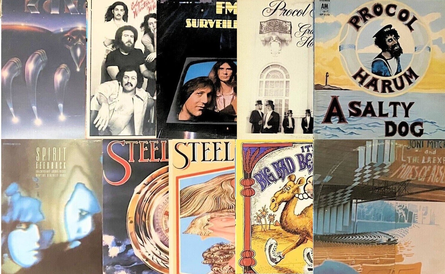 You Pick 60s 70s 80s Vinyl Records LP Rock Pop Blues Country – 100+ Titles