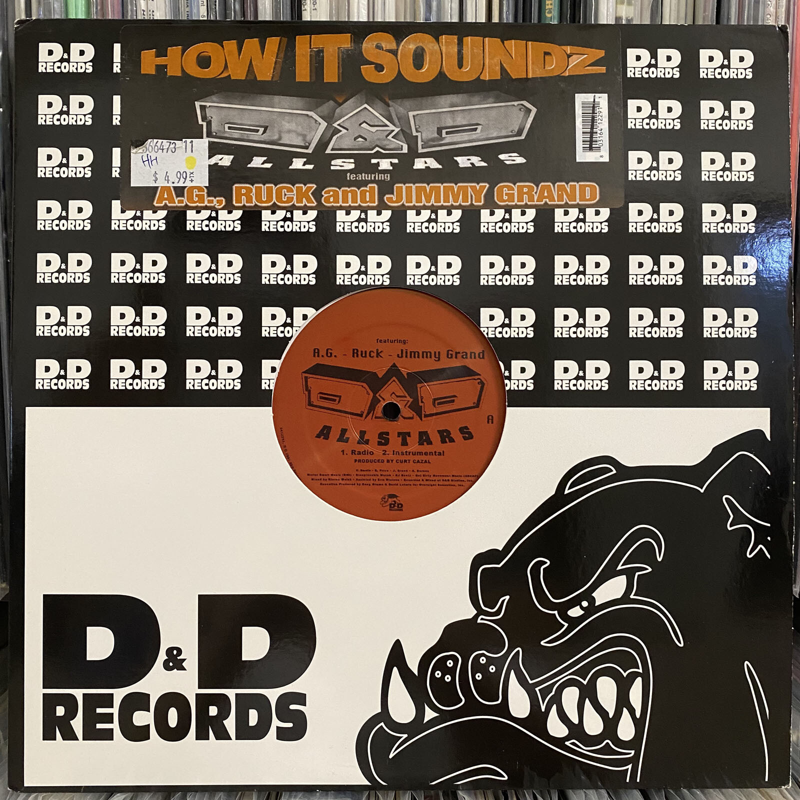 D&D ALL-STARS – HOW IT SOUNDZ (12″) 2001!! RARE!! A.G. + SEAN PRICE / D.I.T.C.