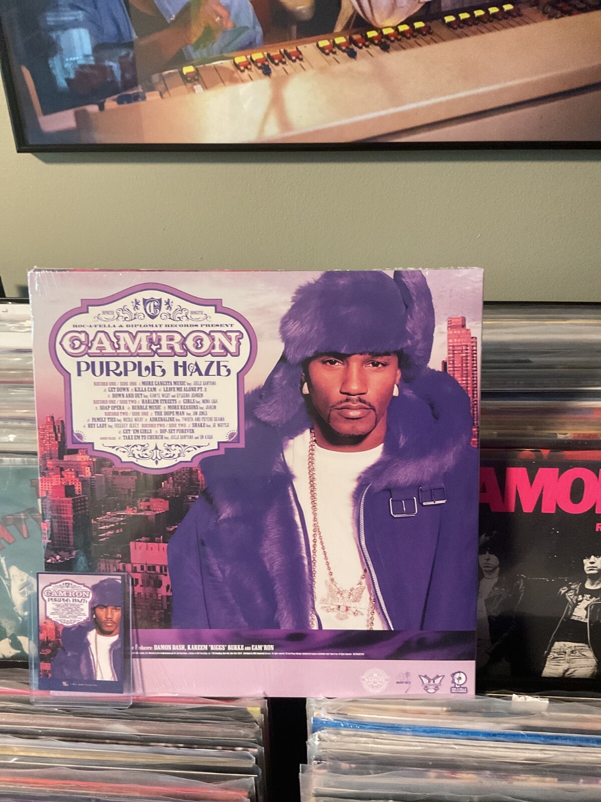 Cam’Ron Purple Haze 2LP limited edition purple and white vinyl RARE