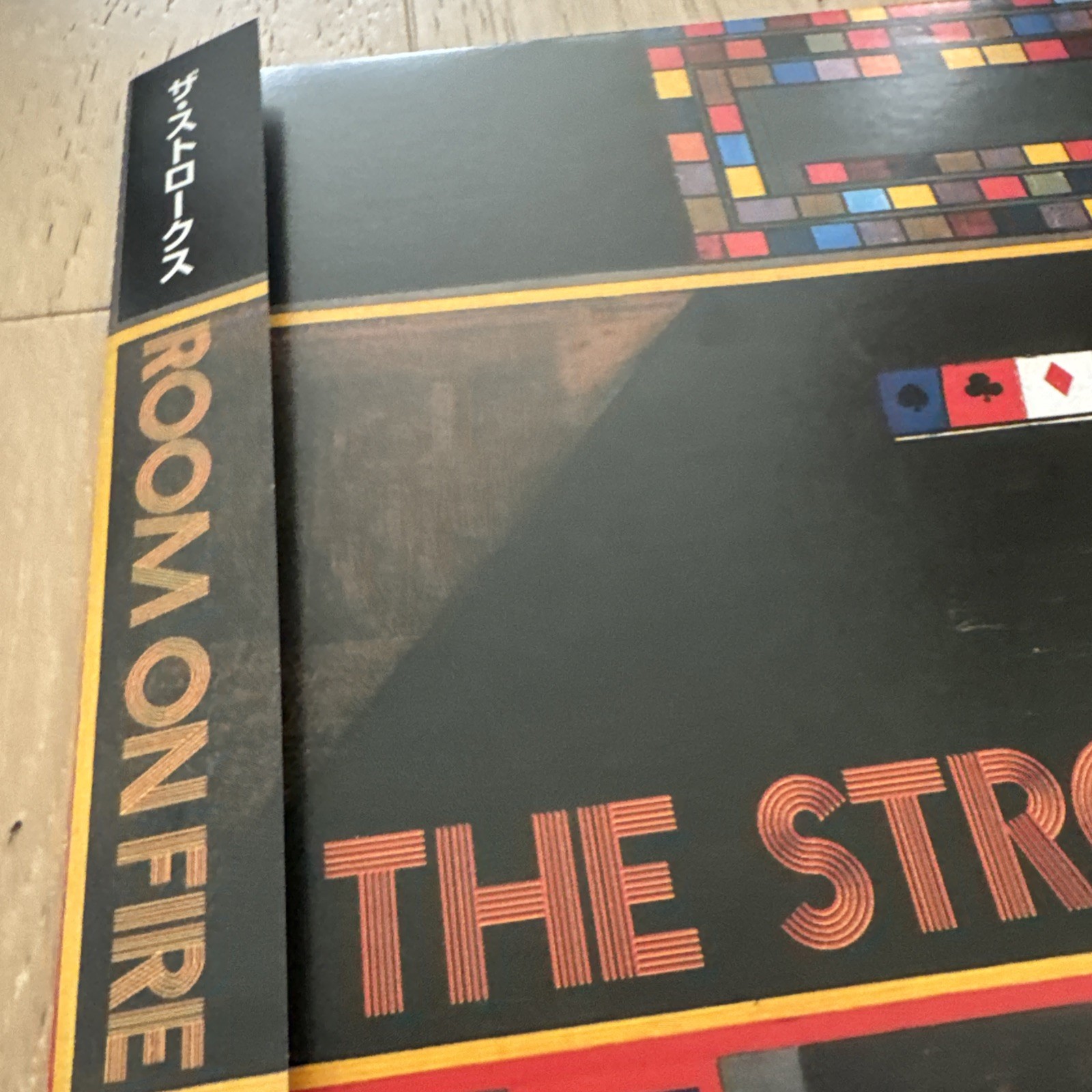 Strokes – Room On Fire (Japan Ltd Blue Color Vinyl LP) OBI SIJP148 NM/NM