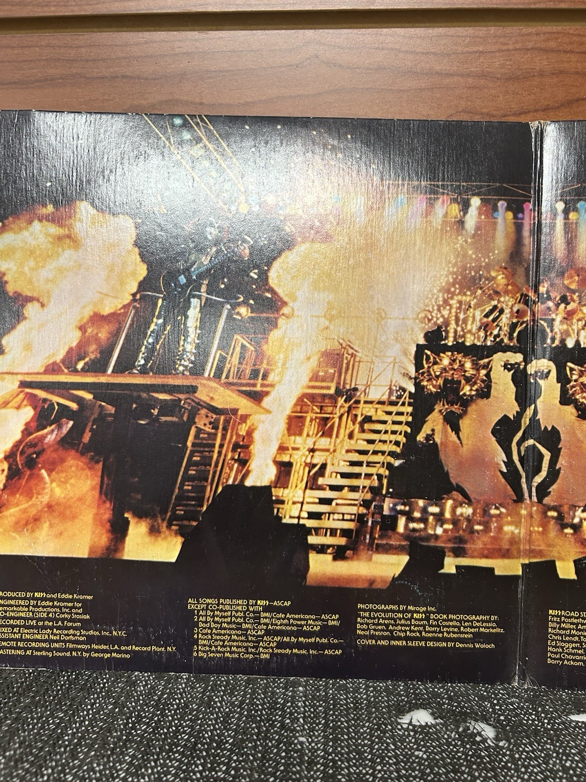 Alive II 2xLP by Kiss vinyl 1977 VG NBLP7076-2 Casablanca Records