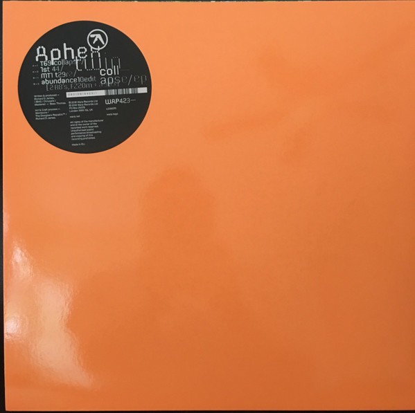 Aphex Twin – Collapse EP (12″) (Mint (M)) – 3831982748