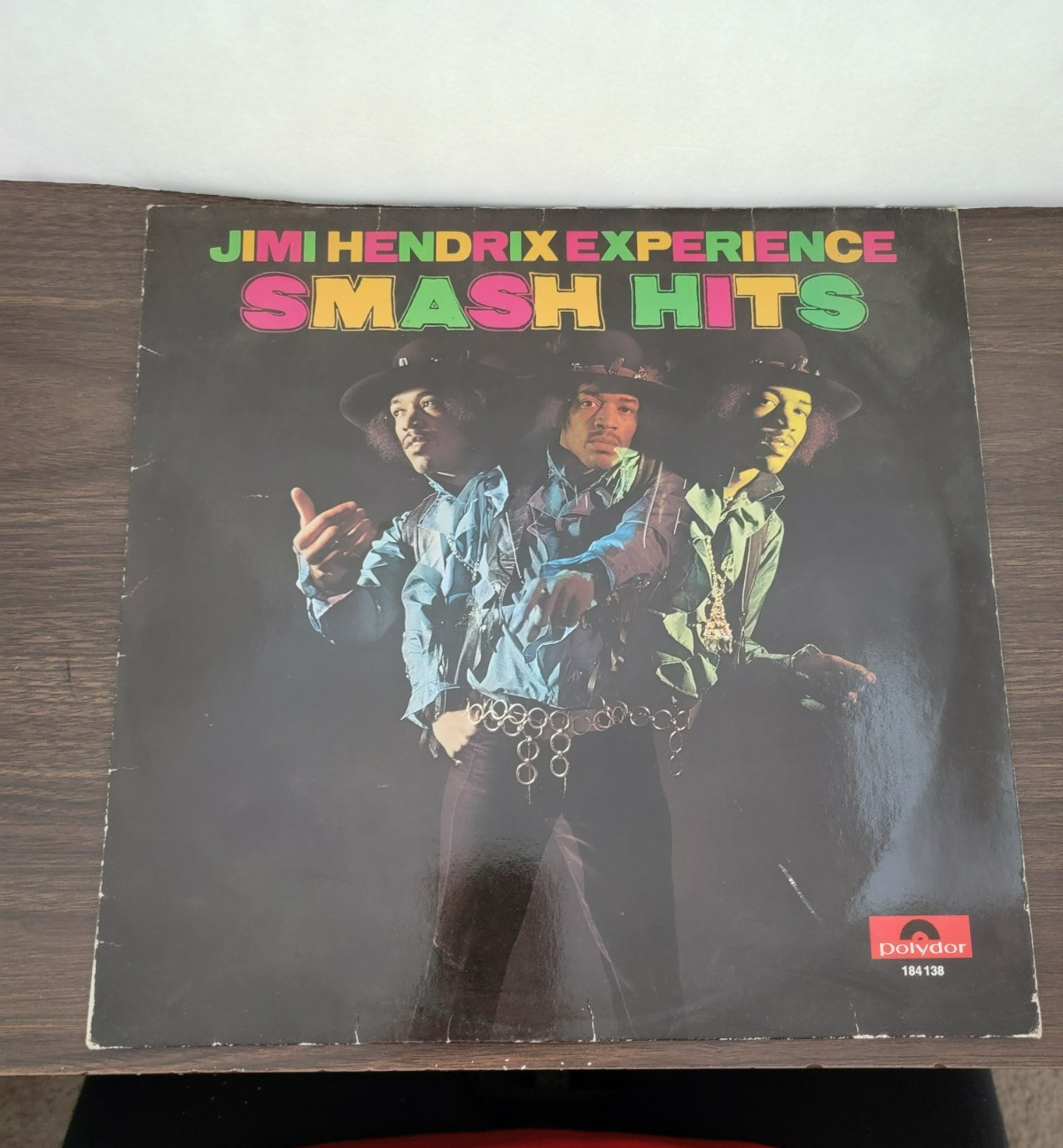 Vintage ~JIMI HENDRIX~EXPERIENCE~SMASH HITS~ LP Vinyl VG+ Polydor