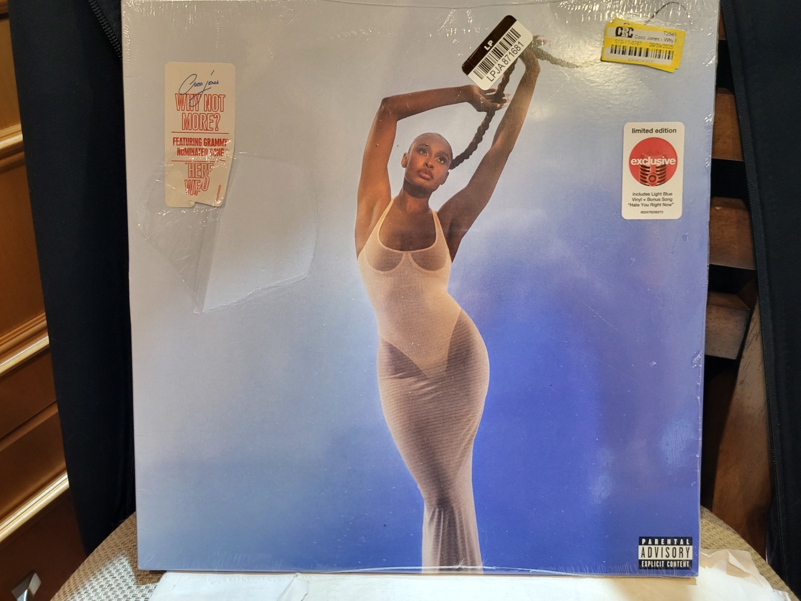 Coco Jones – Why Not More? LE Blue Vinyl SEALED