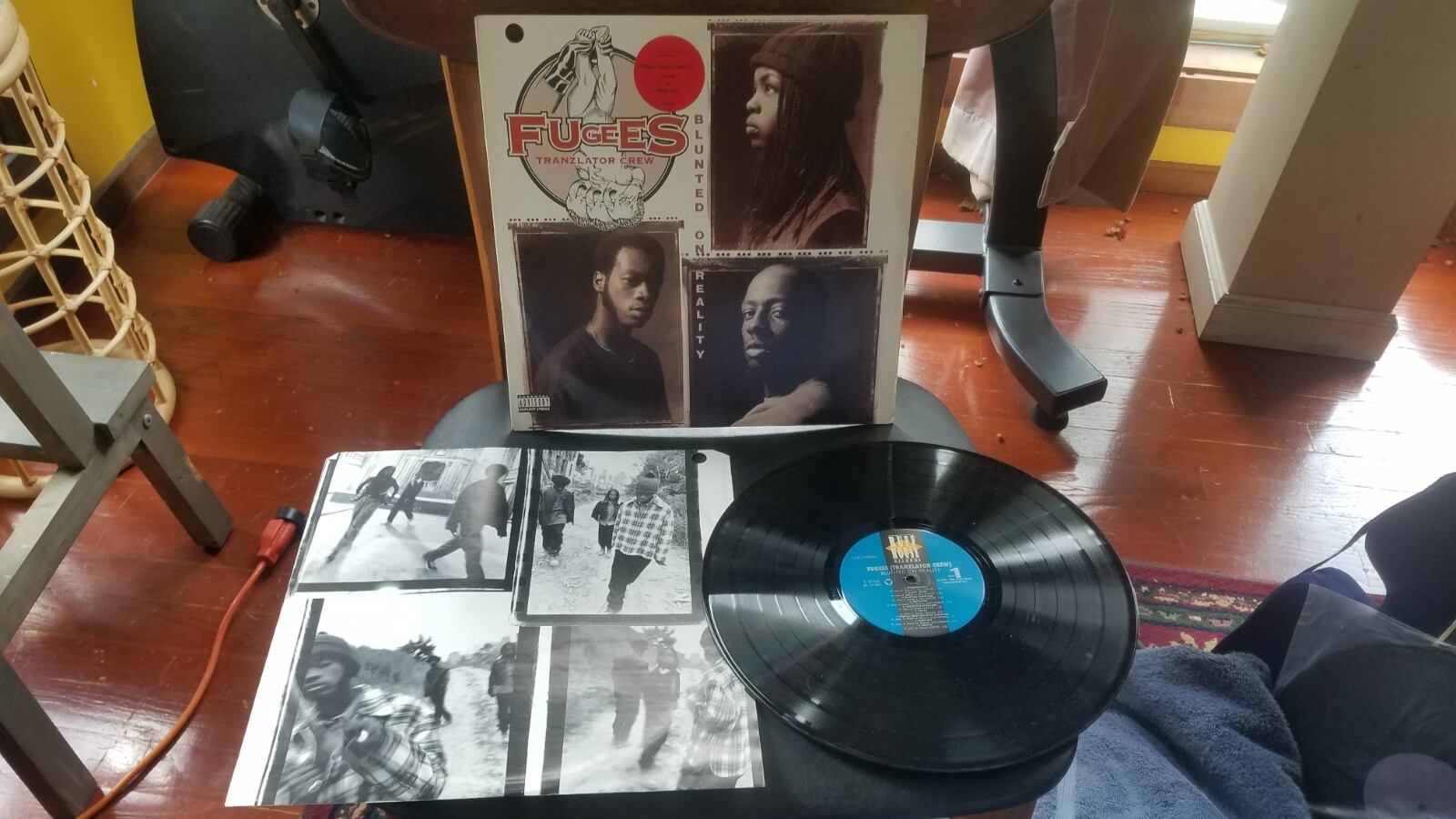 FUGEES Tranzlator Crew Blunted On Reality 12″ Vinyl LP Record w/ Sleeve 1994