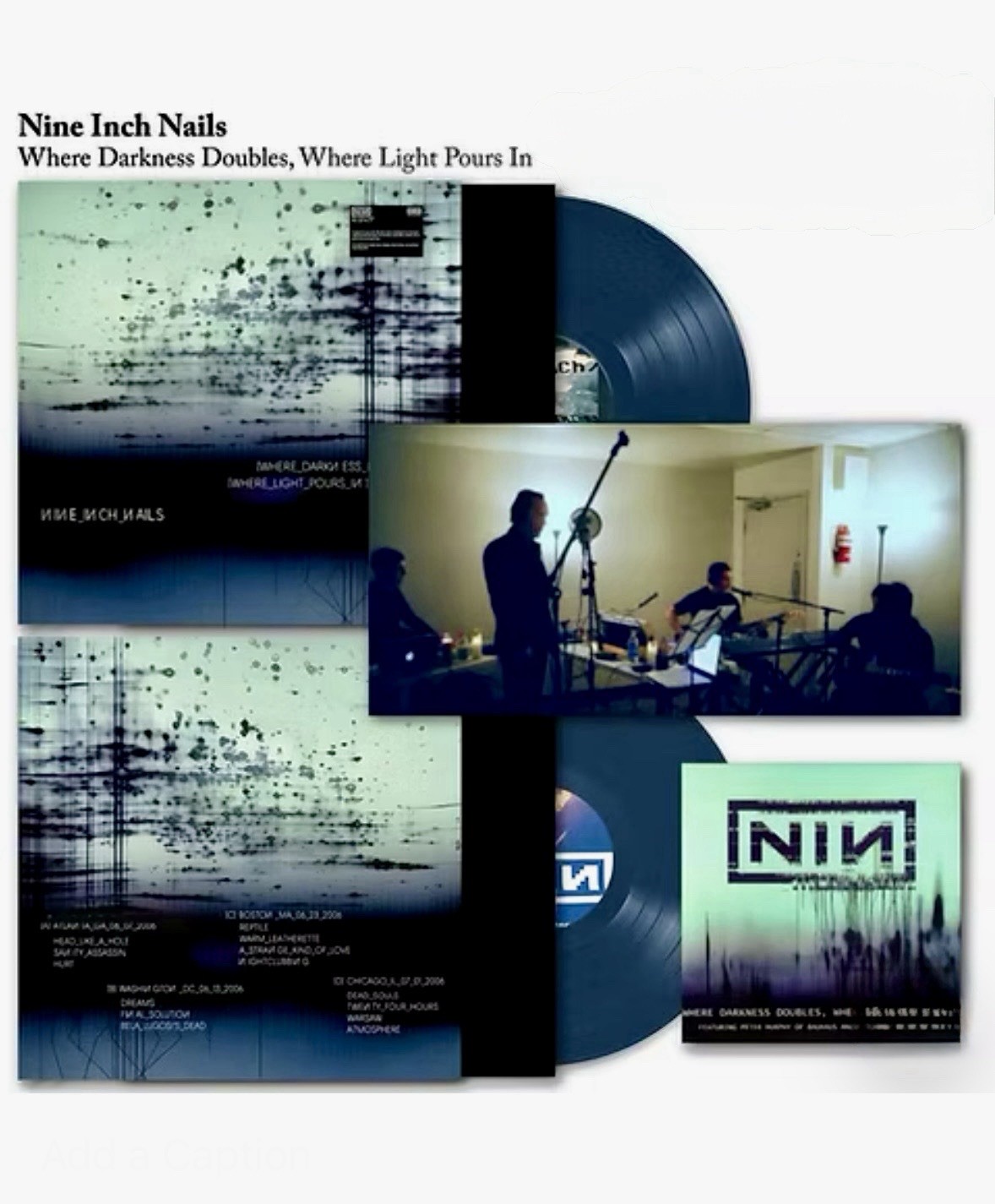 Nine Inch Nails – Where Darkness Doubles 2LP Coloured Vinyl 2026 New Sealed NIN