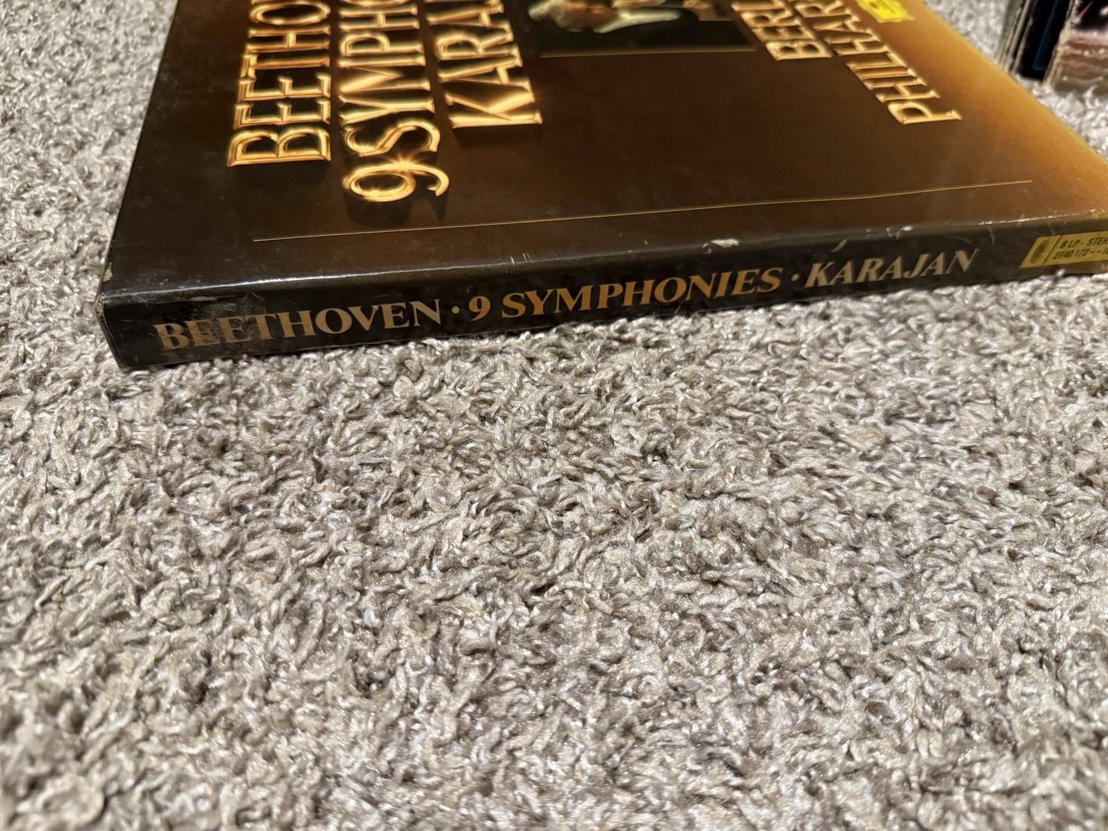 BEETHOVEN Symphonies Complete – KARAJAN, Berlin – DG ST 8LP BOX 1977