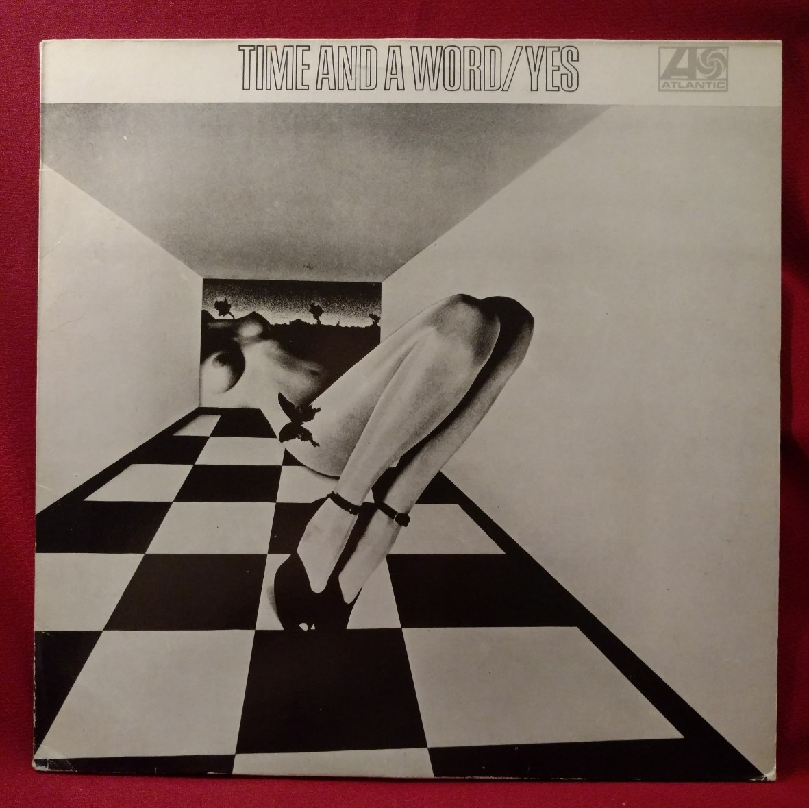 Yes – Time And A Word Atlantic – ATL 40 085-Z, German Pressing 1975