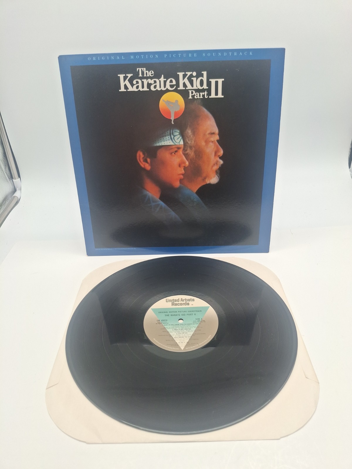 The Karate Kid Part II Soundtrack LP Album Vinyl Record 925489-1 Movie Film EX!
