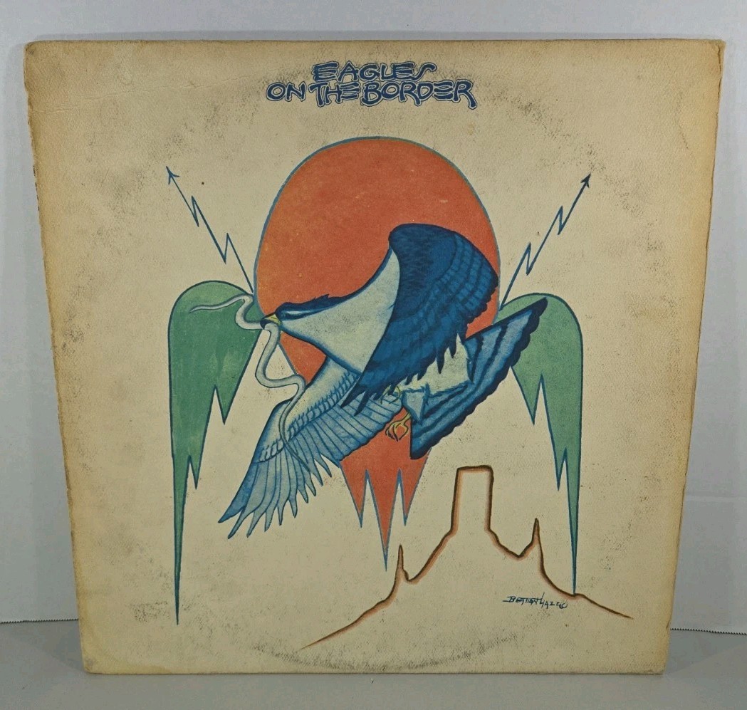 Eagles ‎– On The Border Vinyl, LP 1975 Asylum Records ‎– 7E-1004 – Vg Condition