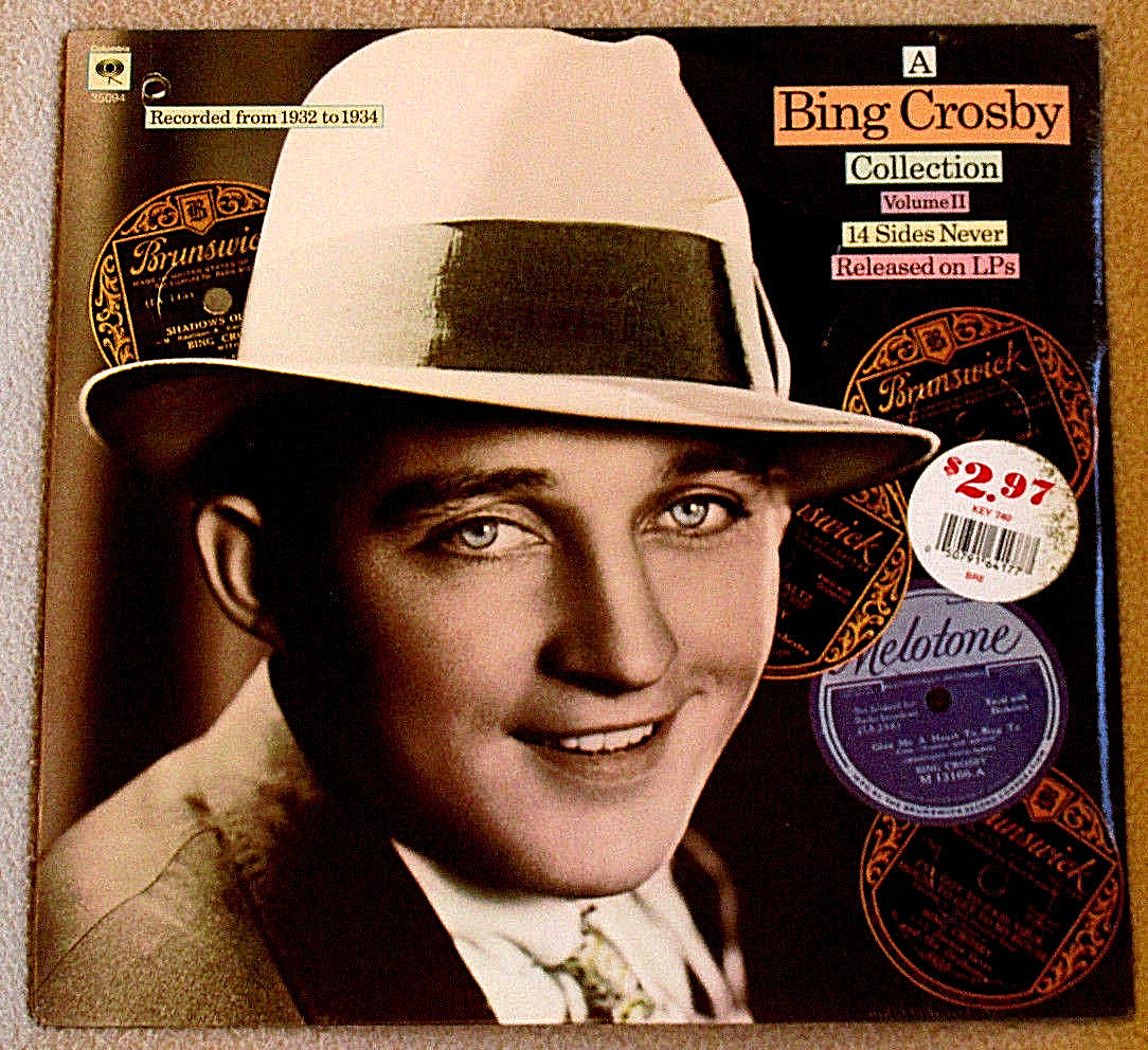 Bing Crosby Collection Vol 2 1932-34 1978 Columbia EASY LISTENING JAZZ SS LP