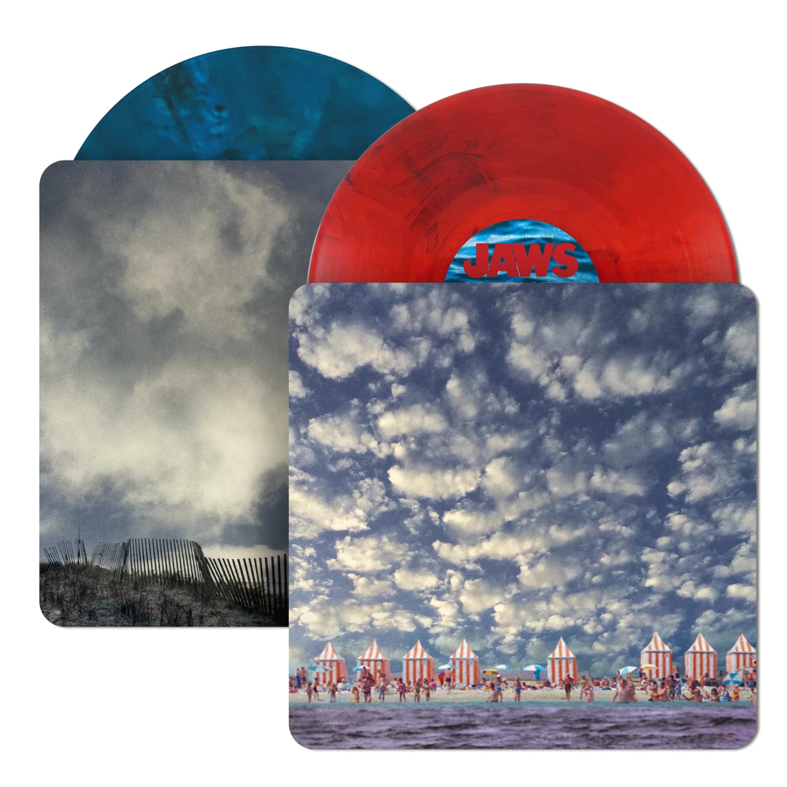Mondo – Jaws 50 – Original Motion Picture Score – 2xLP Red & Blue Vinyl – NEW