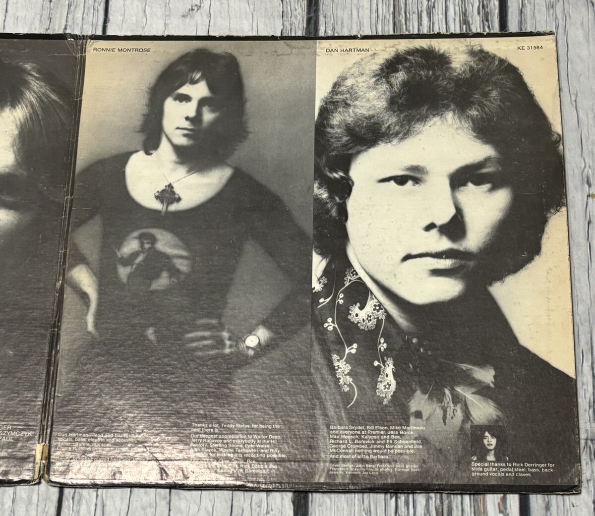 The Edgar Winter Group They Only Come Out At Night Epic PE 31584 W/W