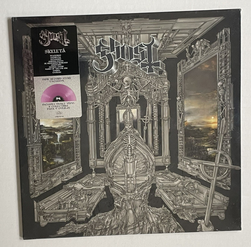 GHOST SKELETA VIOLET COLOUR VINYL RECORD USA IMPORT NEW & SEALED LTD EDITION