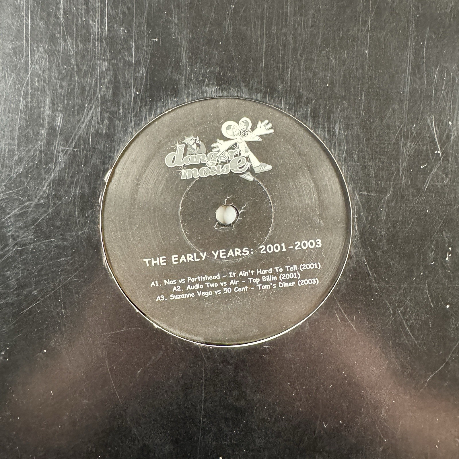 DANGER MOUSE THE EARLY YEARS 2001-2003 FT. NAS, OUTKAST” – SINGLE – 12” – VG/G