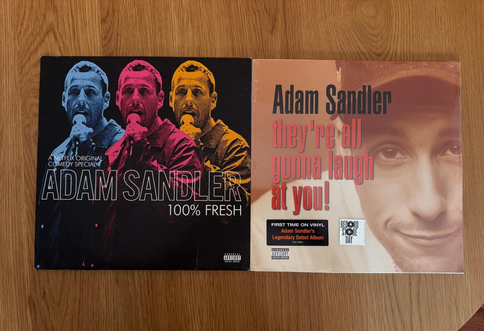 Adam Sandler Comedy Vinyl Lot 100% Fresh They’re All Gonna Laugh At You RSD LP