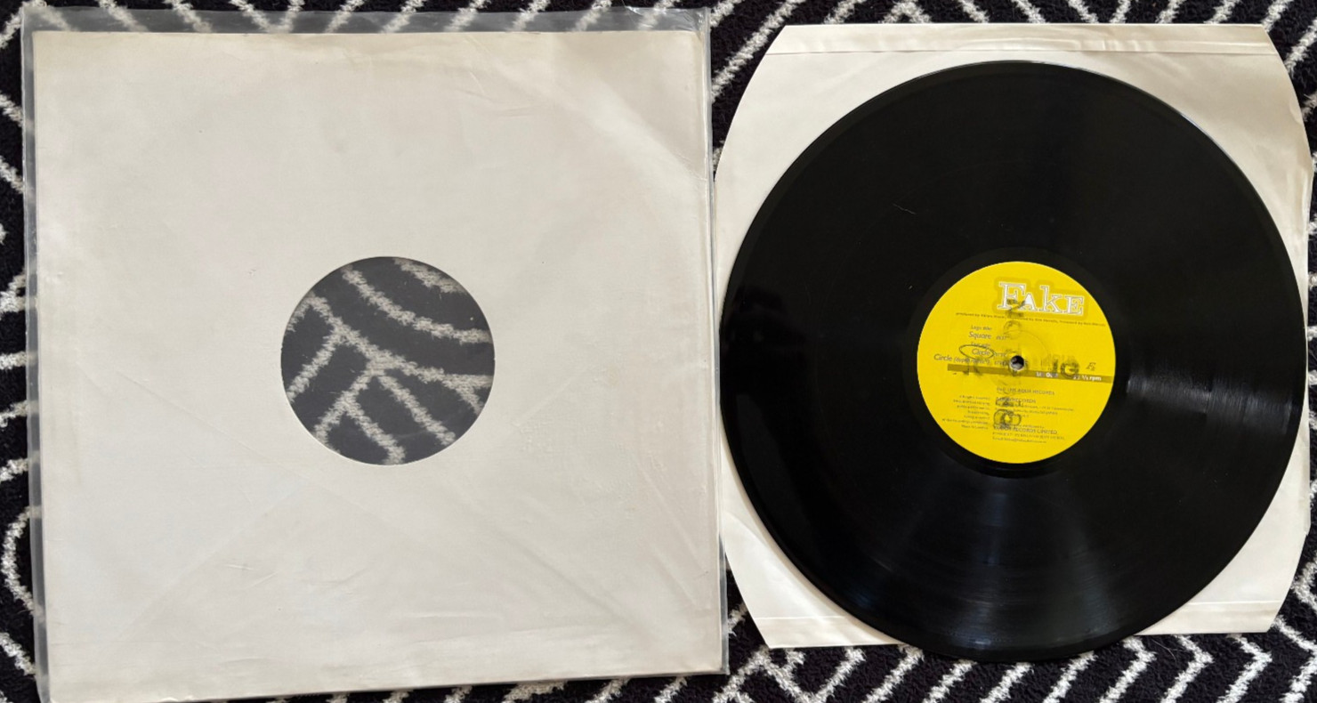 Fake – Square / Circle – Rare Electronic Techno Record – Aqua Records