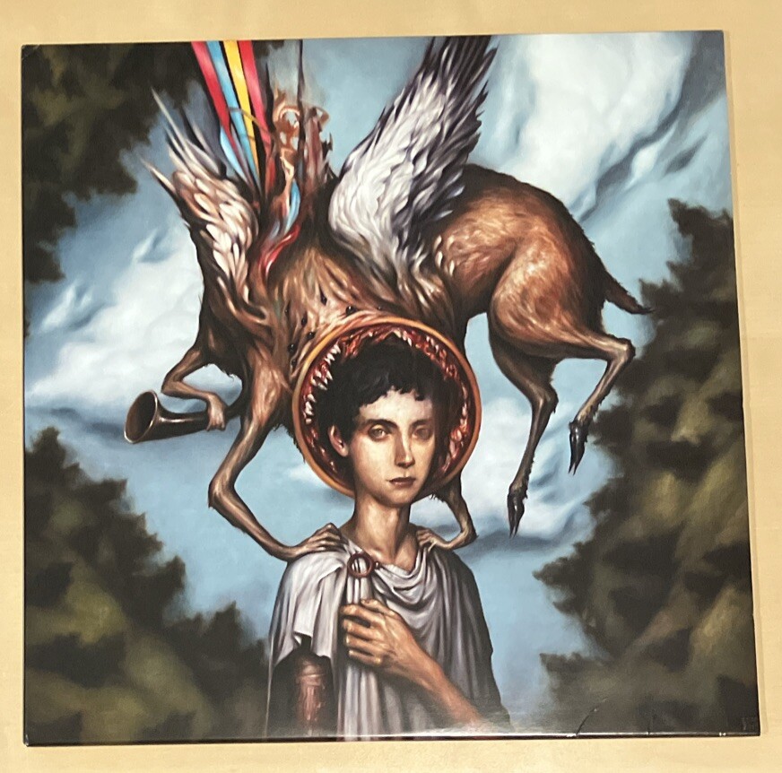 Circa Survive – Blue Sky Noise LP Clear Blue w/ Blue,Yellow & RED Splatter 2018