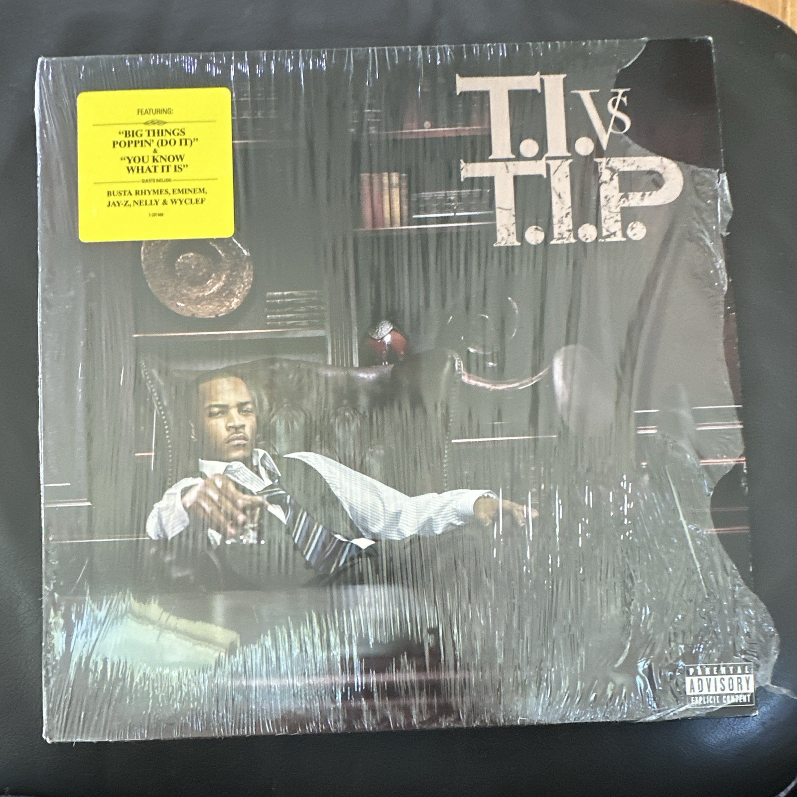 T.I. – T.I. vs T.I.P. 12″ Black Vinyl LP (Parental Advisory)