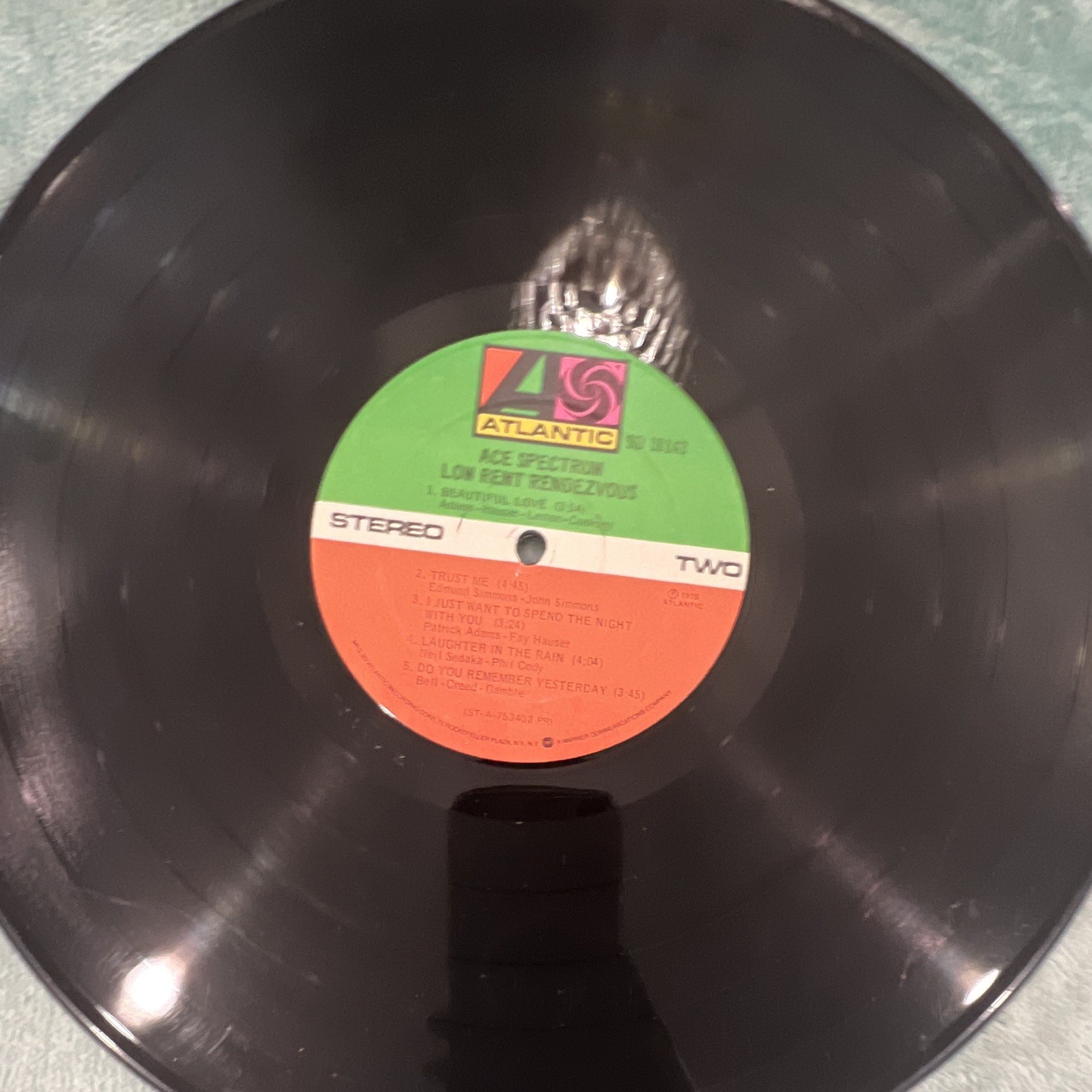 Ace Spectrum – Low Rent Rendezvous Atlantic SD 18143 12″ Black Vinyl Soul LP