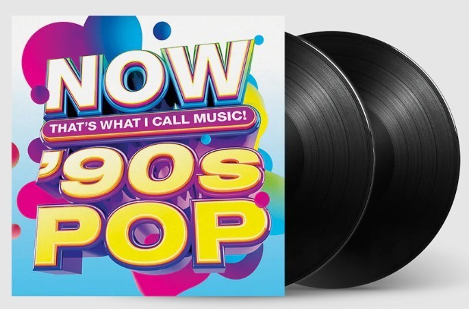 NOW That’s What I Call Music! 90s Pop (Black Vinyl 2 LP) – New!!
