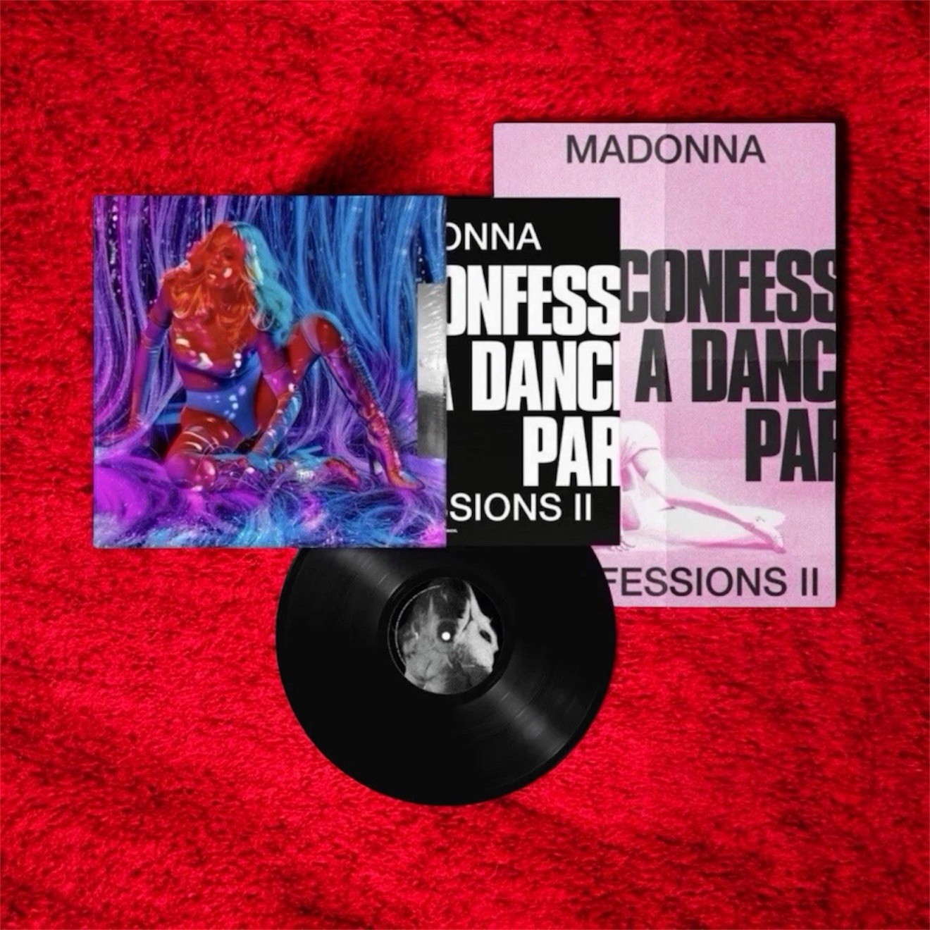 Madonna Bilt Confessions 2 II LP Black Vinyl Record IN HAND Worldwide Ship New