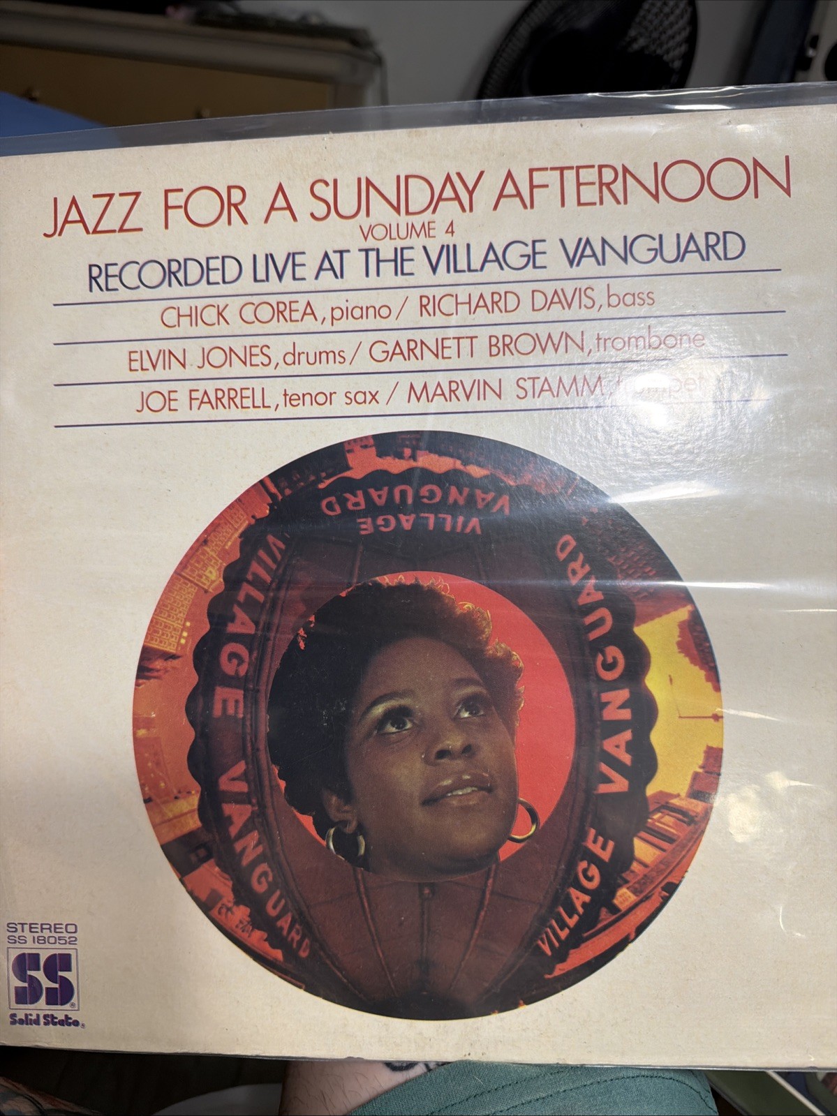 VARIOUS: jazz for a sunday afternoon, vol. 4 VG/EX 12″ LP 33 RPM