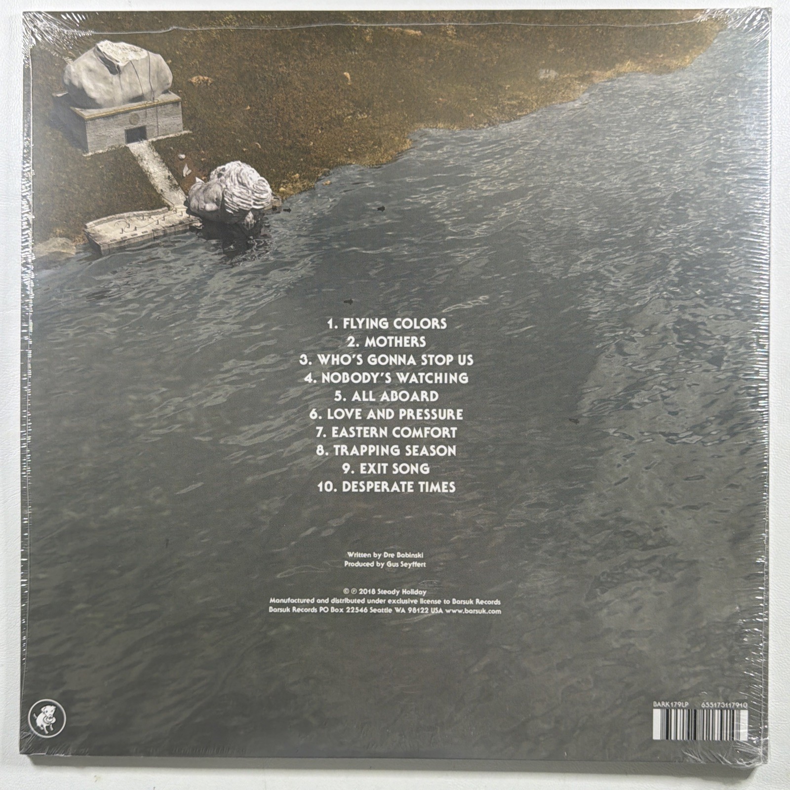 Steady Holiday – Nobody’s Watching LP Barsuk Records BARK179 Sealed 2018