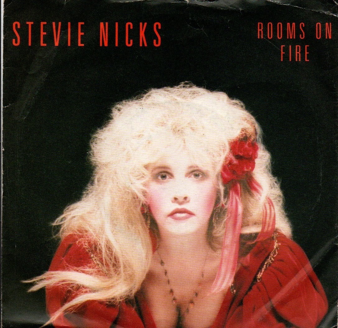 Stevie Nicks – Rooms On Fire (1989 7″ vinyl single)