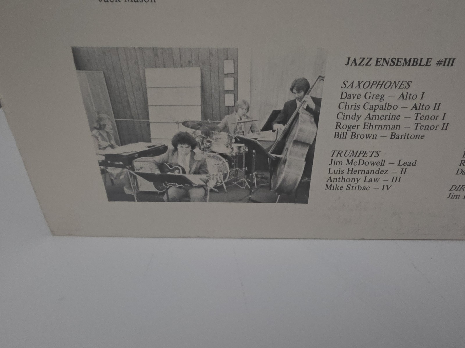 Chaffey College Jazz Ensemble Hollywood