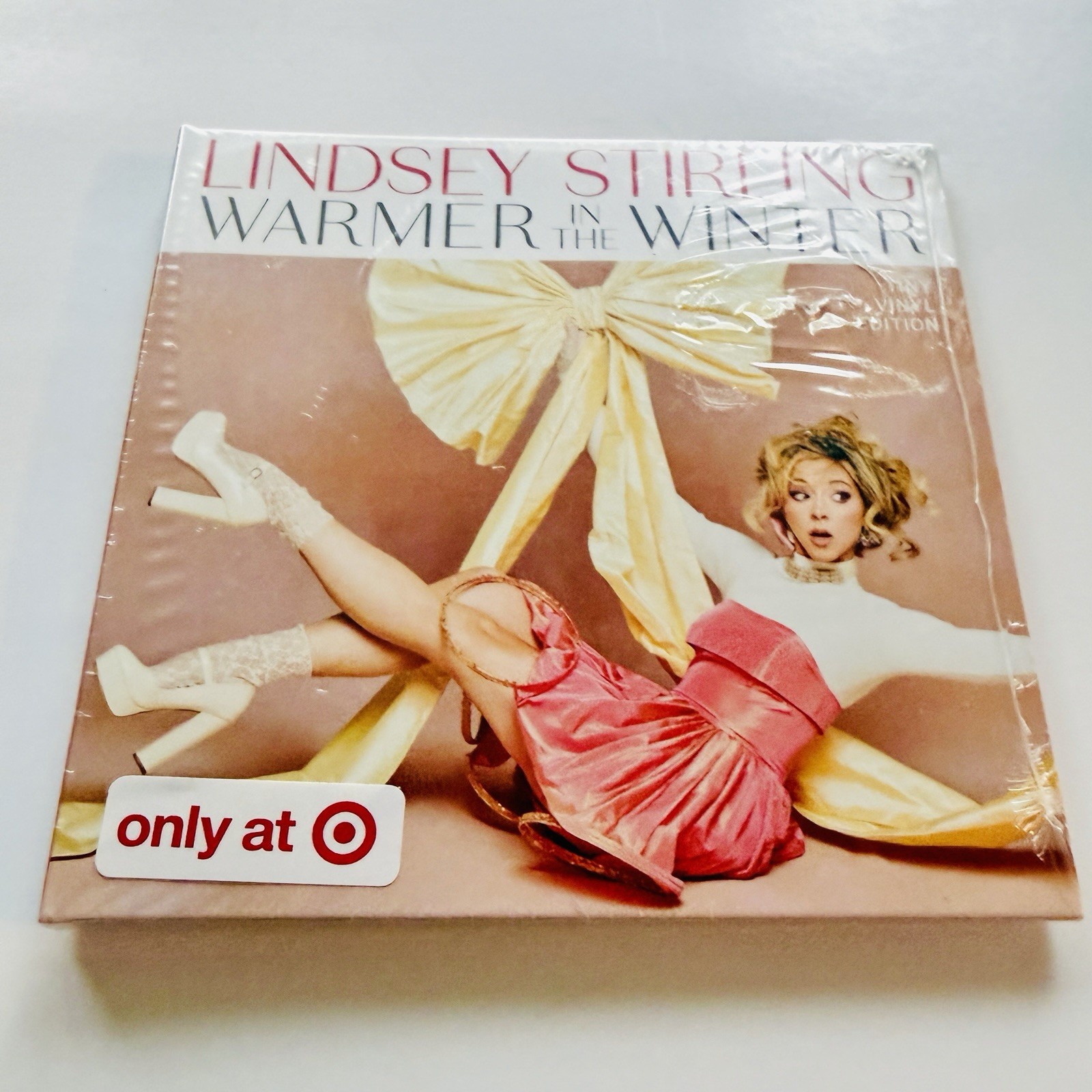 Lindsey Stirling Warmer in the Winter Tiny Vinyl 33 RPM Sabrina Carpenter Duet
