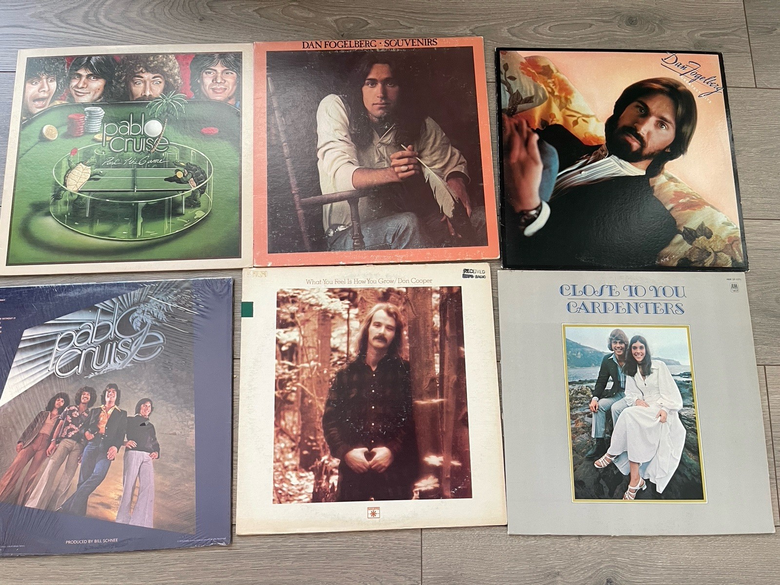 Soft Rock/ Singer Songwriter 1970s Vinyl Record Lot
