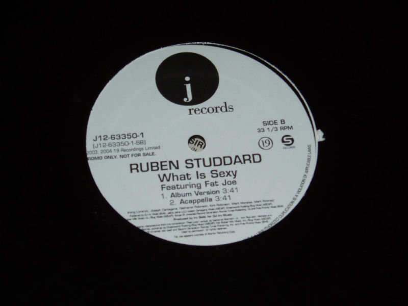 Ruben Studdard & Fat Joe – What is Sexy PROMO 12″ MINT