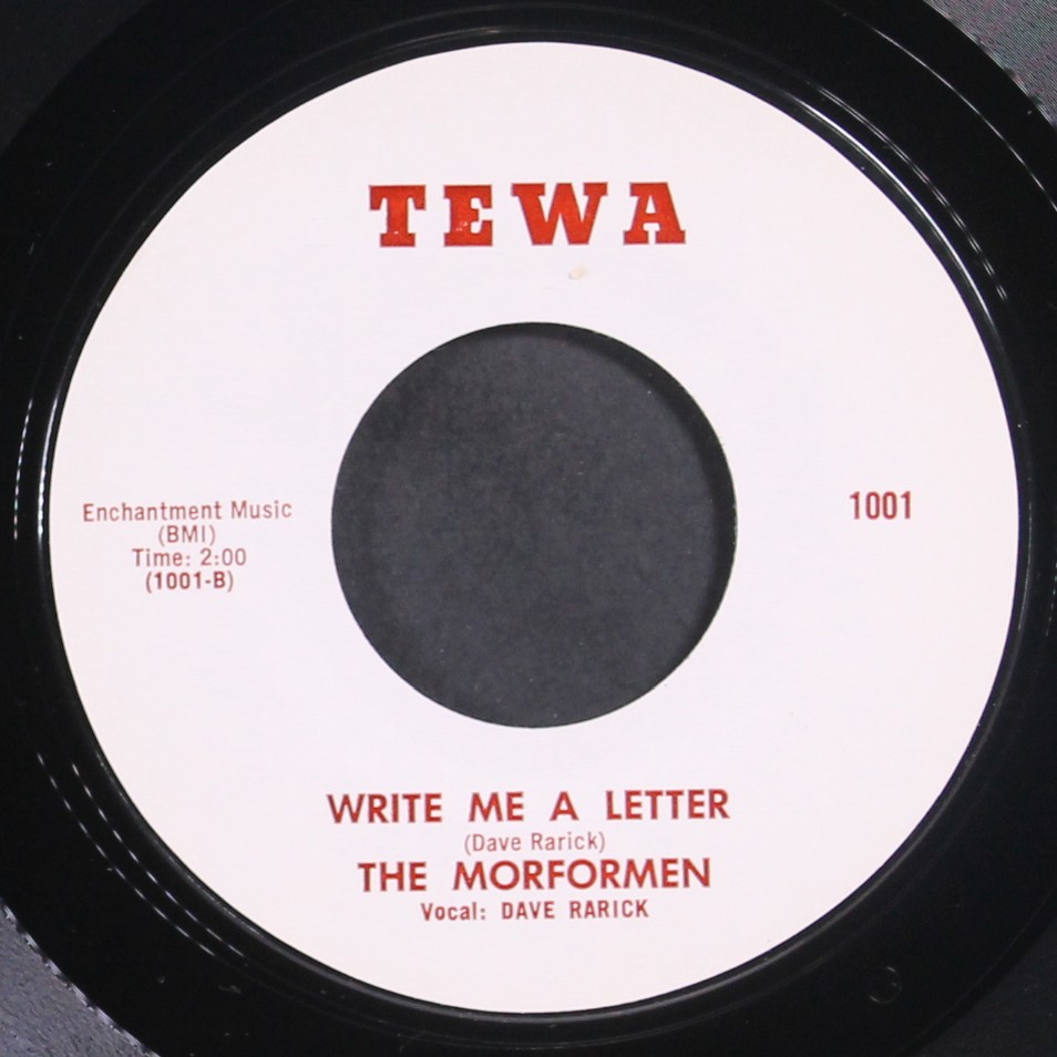 MORFORMEN: when wisemen cry / write me a letter TEWA 7″ Single 45 RPM