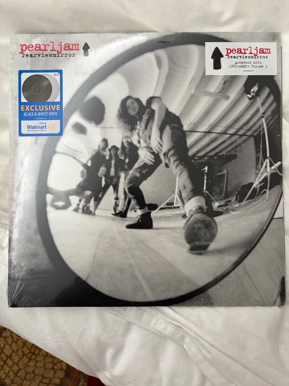 Pearl Jam RearViewMirror 2 LP black and white vinyl Vol 1 Sealed