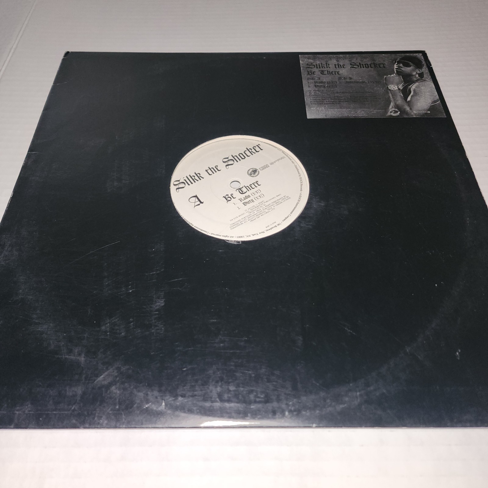 SILKK THE SHOCKER BE THERE 12″ GREAT CONDITION VINYL SINGLE KOCH RECORDS