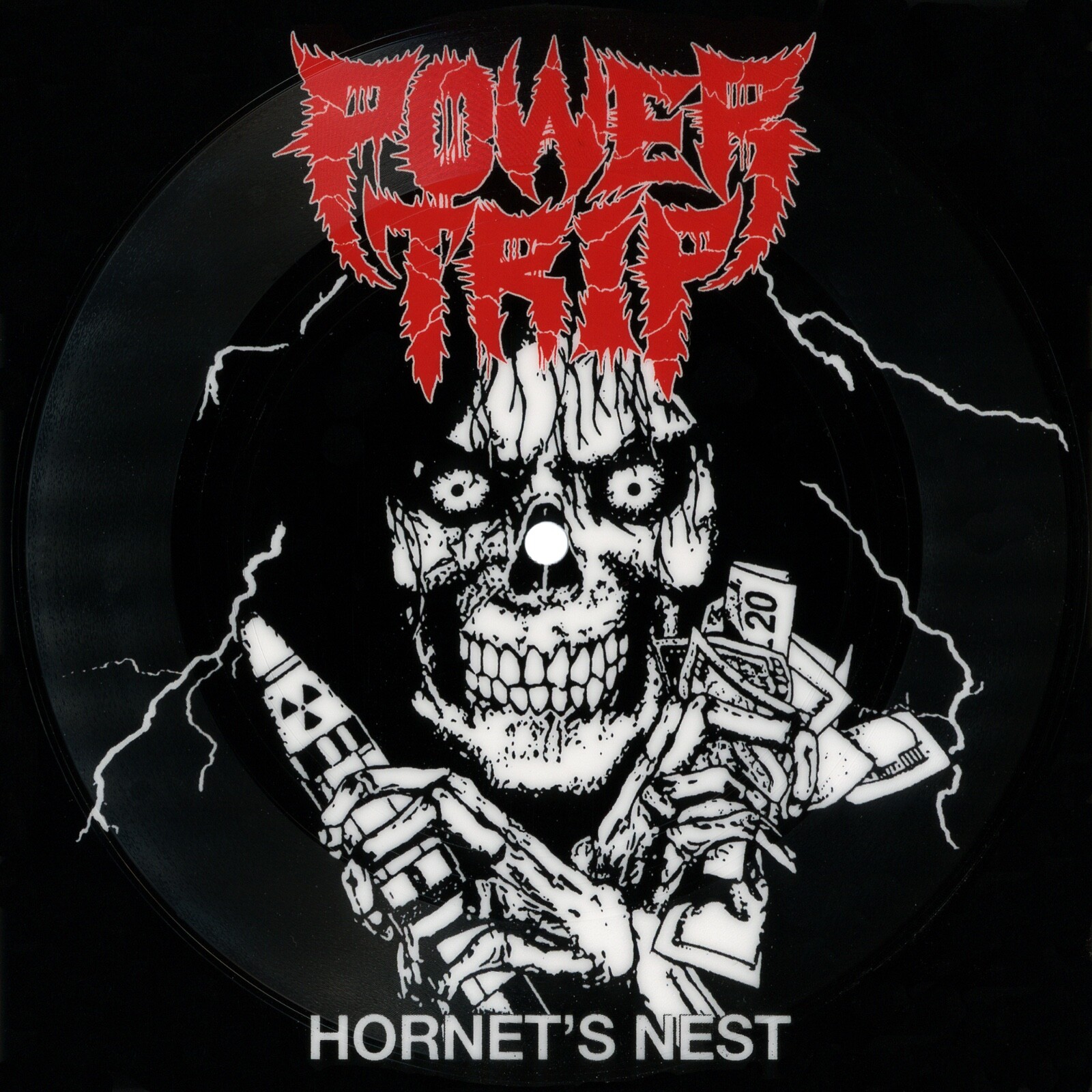 POWER TRIP Hornet’s Nest 7″ Square Tour Flexi 2019 high on fire thrash metal