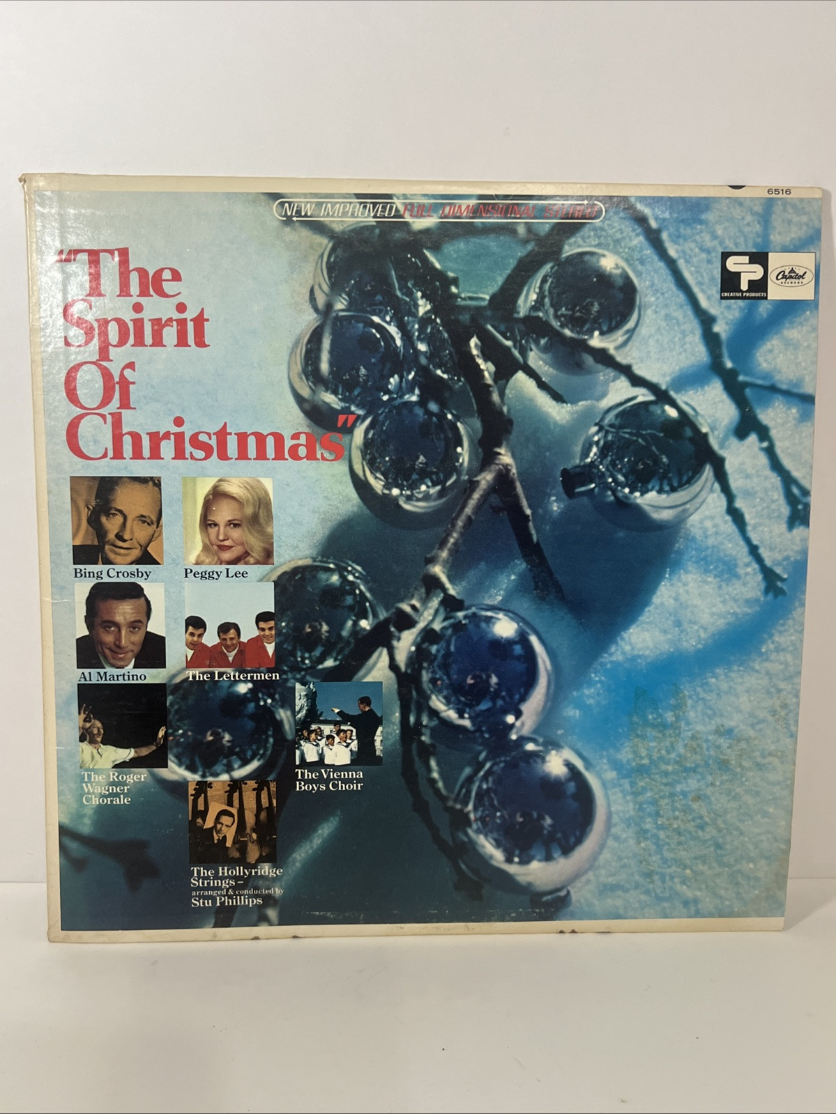 Various ‎– The Spirit Of Christmas – Vinyl LP – Capitol CP Collectors Album LE