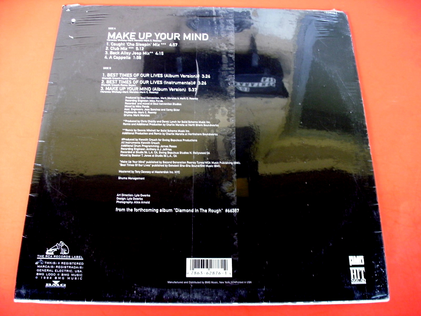 VERONICA LYNN LP Make Up Your Mind Original 1994 Funk/Soul/R&B Factory Sealed!