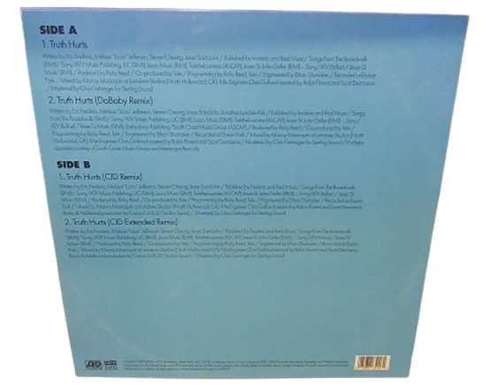 LP Vinyl – LIZZO: Truth Hurts 12″ – Signed / Autographed (Baby Blue)