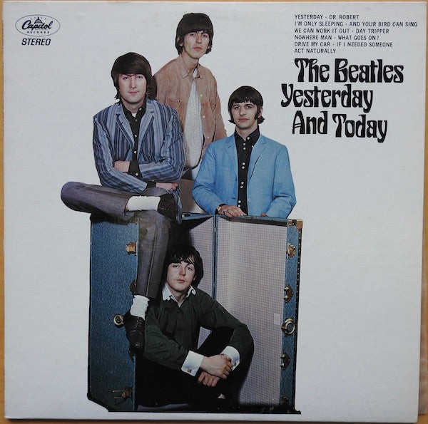 Yesterday And Today, The Beatles, LP, Album, Comp, RP, 1976