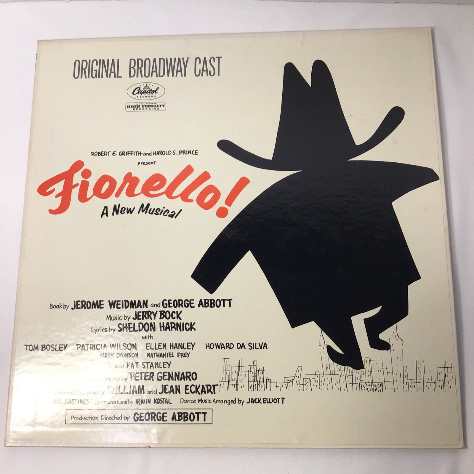 LP “FIORELLO!” – ORIGINAL BROADWAY CAST – 1959 – MONO
