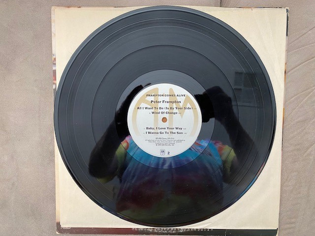 PETER FRAMPTON “FRAMPTON COMES ALIVE” 1975 Double Stereo LP – A&M – Excellent!