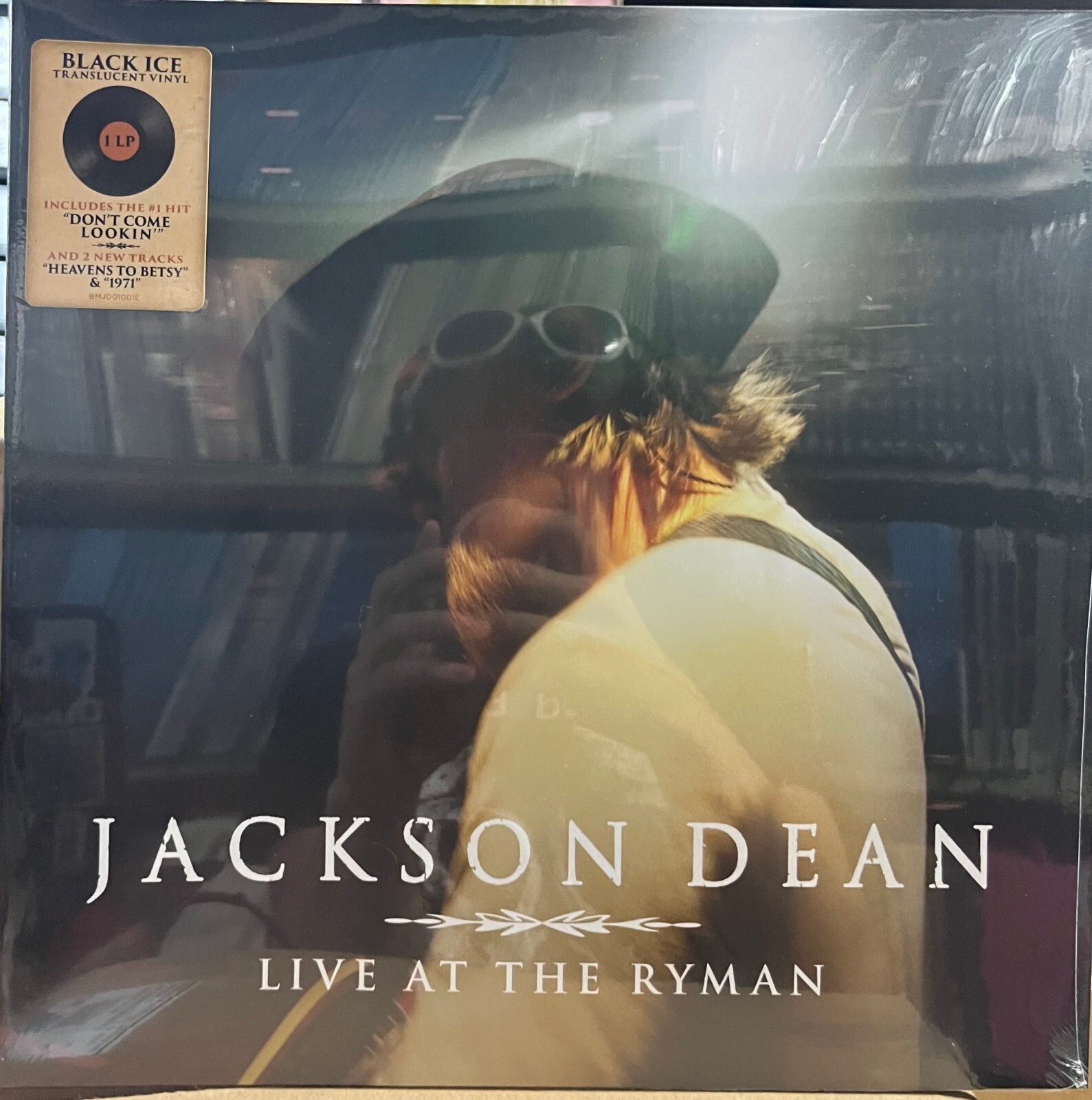 Live At The Ryman by Jackson Dean (Record, 2023) SEALED Shelfwear*