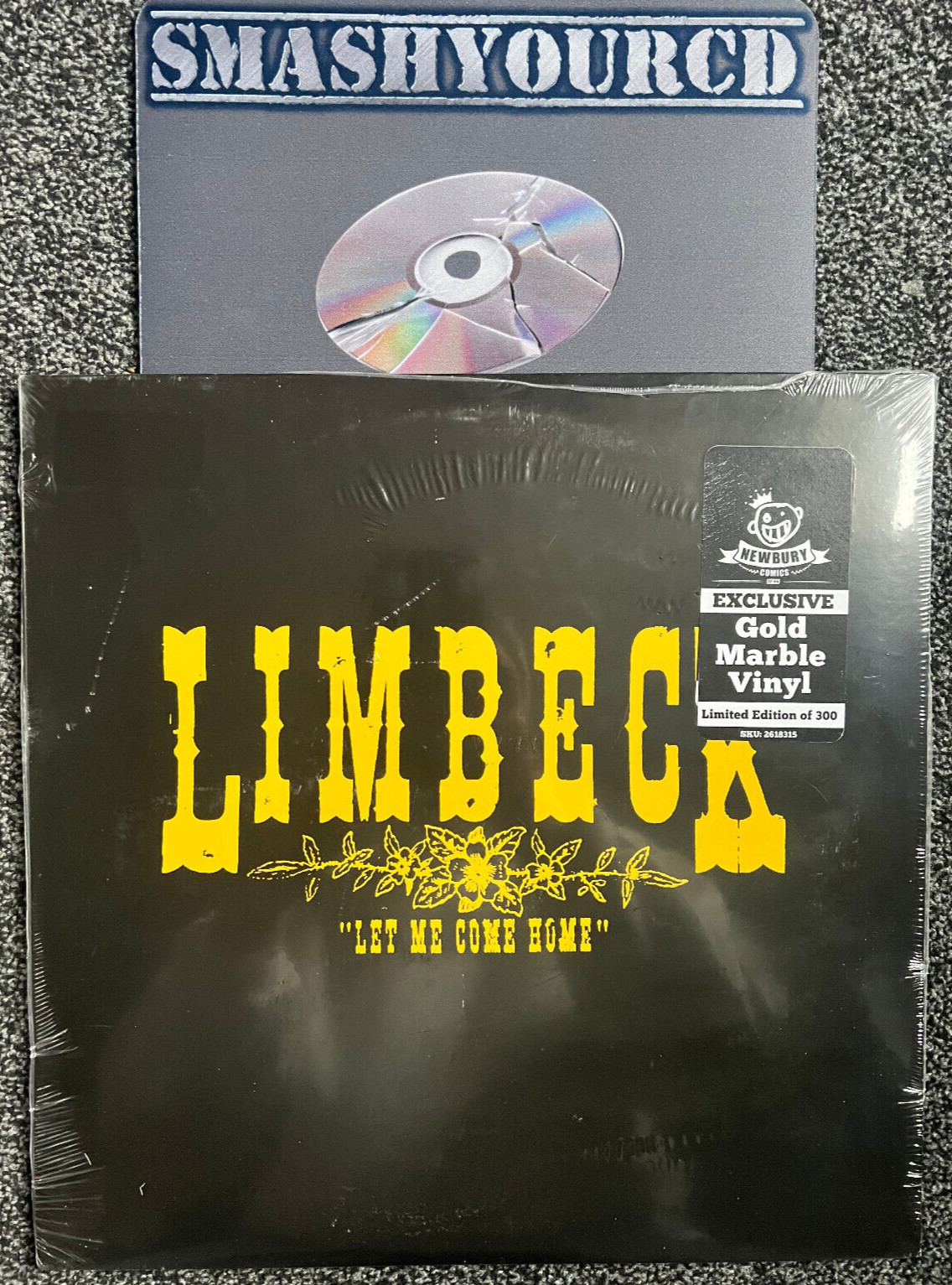 LIMBECK – LET ME COME HOME(NEWBURY RECORDS GOLD MARBLE VINYL/+ FREE 7″/LTD 300)