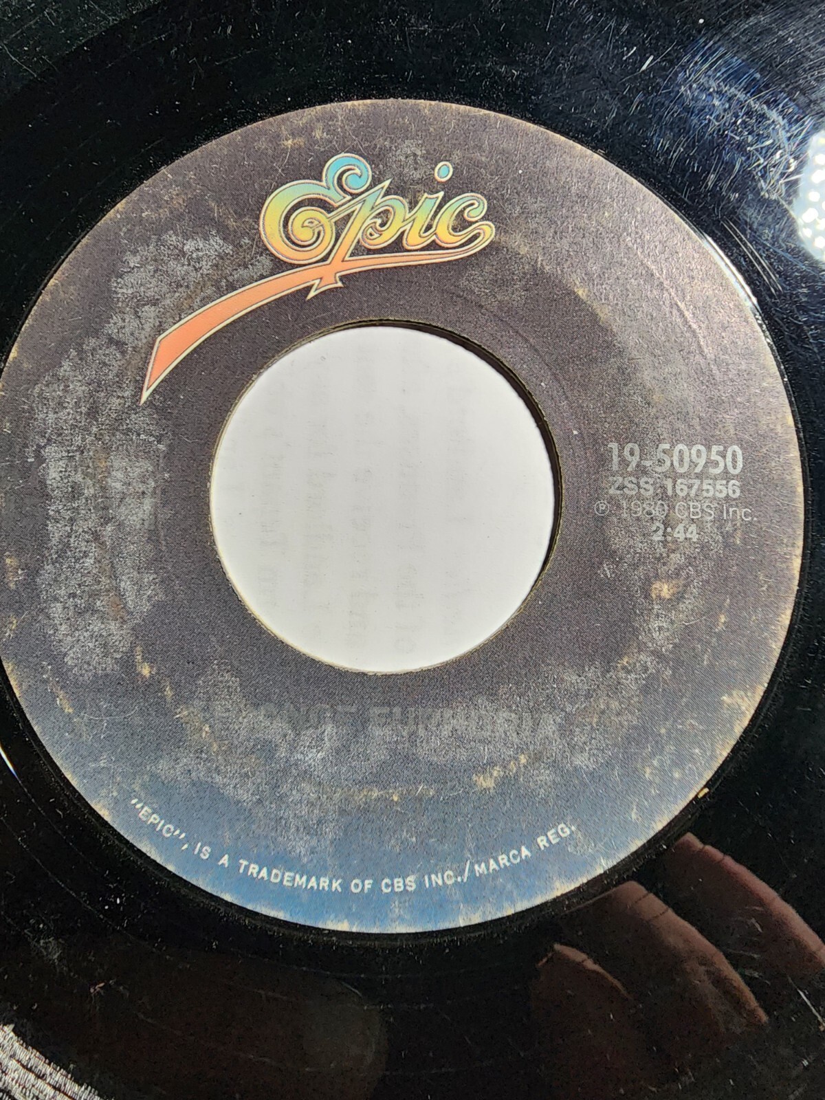 Heart “Tell It Like It Is” “Strange Euphoria” Epic 1980 GOOD F329