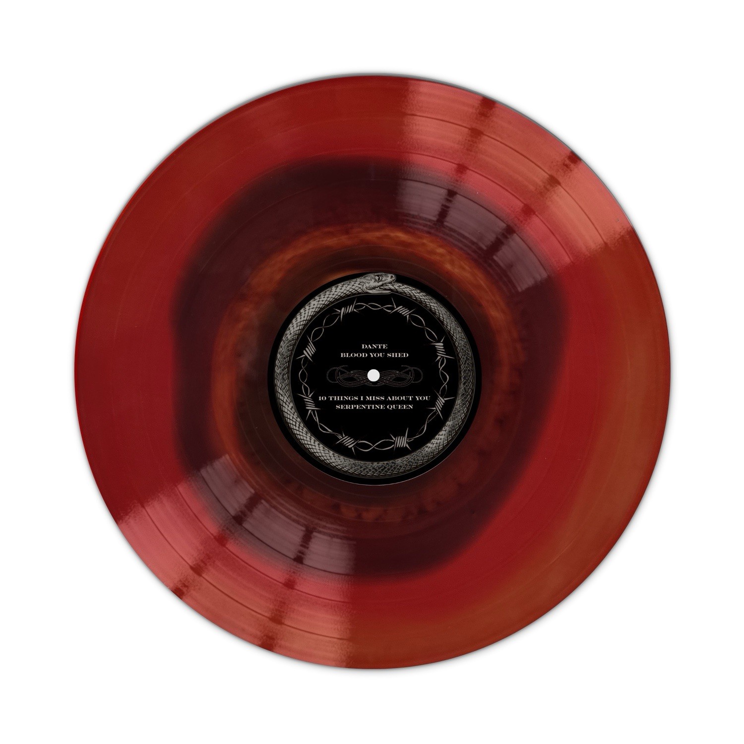 Saint Avangeline SIGNED Jacket /300 Inferno Hellfire Swirl Vinyl LP IN HAND