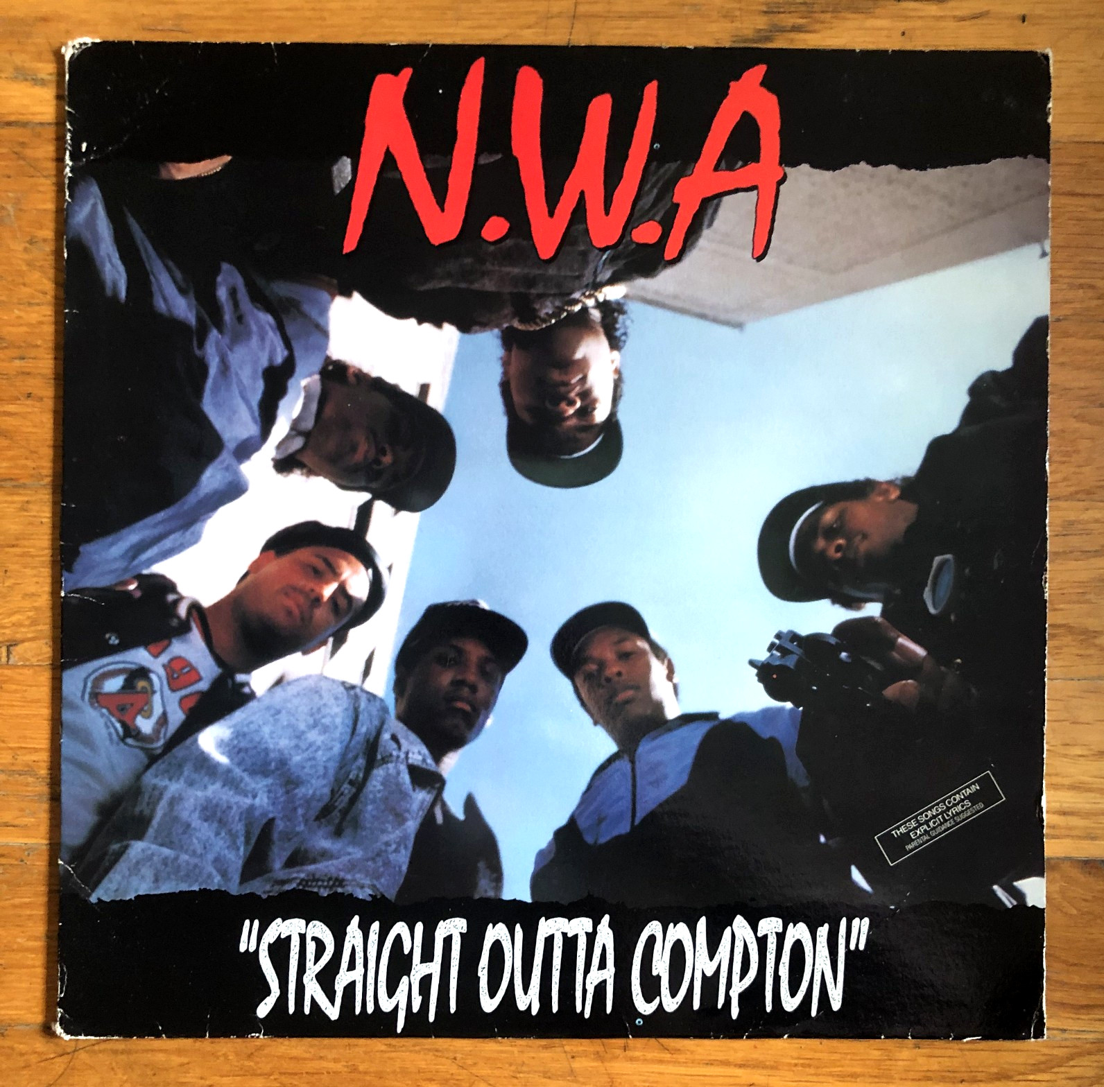 NWA – Straight Outta Compton (1989 OG Pressing Vinyl LP) Dr. Dre Eazy-E Ice Cube