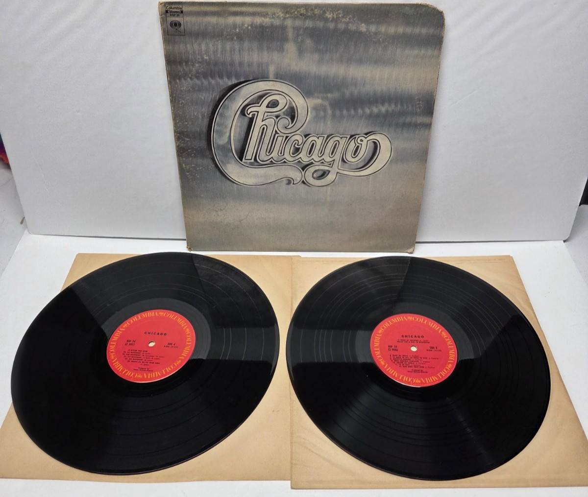 Chicago 2 II Self Titled Vinyl Double Record Album Gatefold 1970 Columbia KGP24